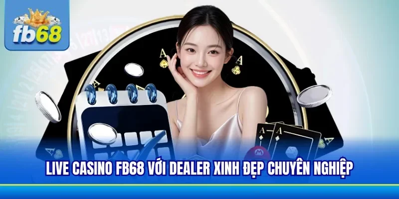 Casino FB68 gây ấn tượng khi xuất hiện dàn Dealer đẳng cấp