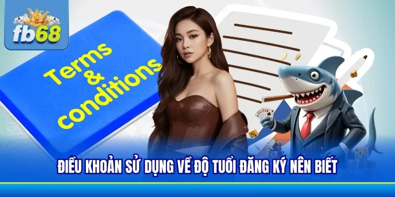 Người tham gia tại nhà cái phải đạt đủ 18 tuổi