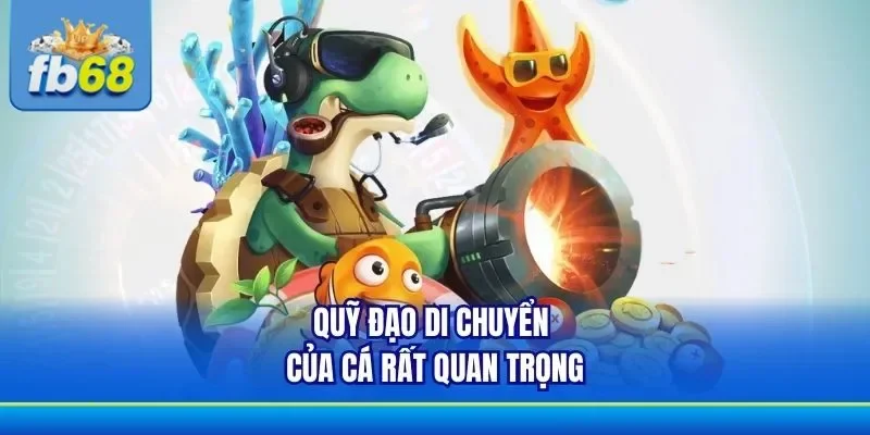 Quan sát quỹ đạo di chuyển của các con mồi